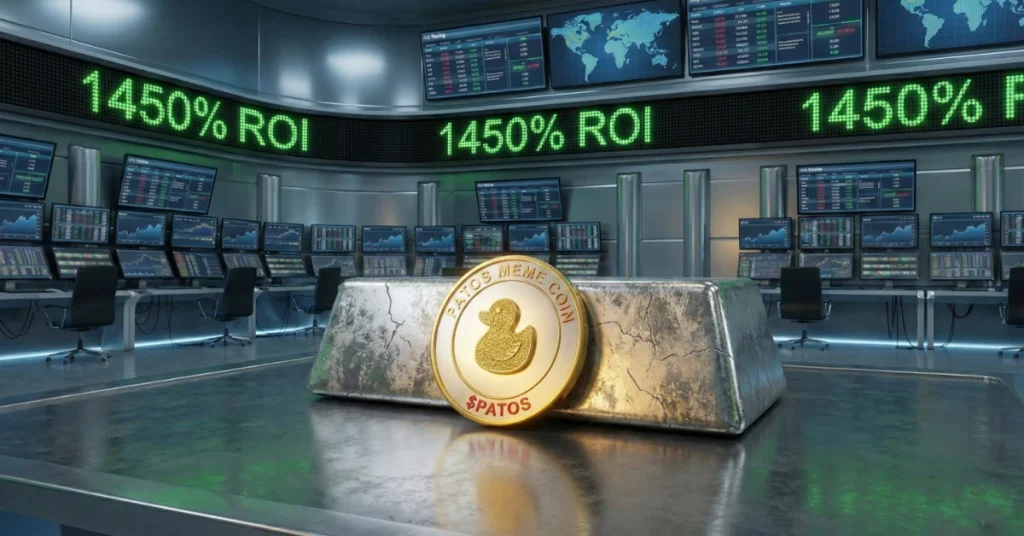 Ai Predicts ROI of Solana Meme Coin ‘Patos’  Will Top Silver (Ag) Metal in 2026 – Massive 145,000% Gain