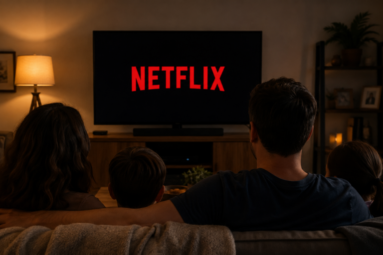 Netflix stock gains as live TV, streaming bundle plans come into focus