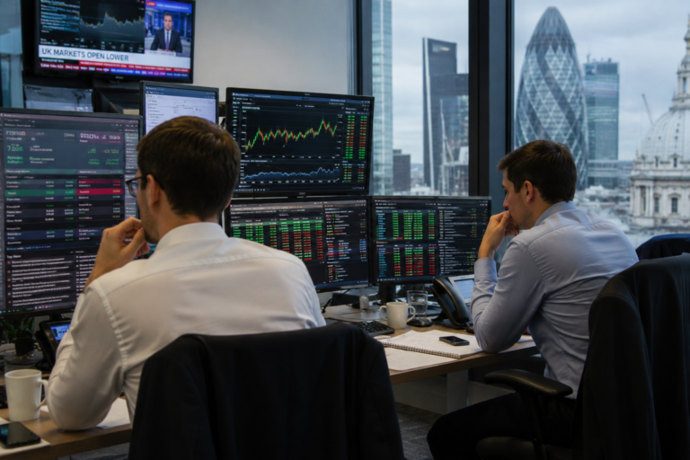 FTSE 100 edges higher as Vodafone, easyJet rally offsets Middle East concerns