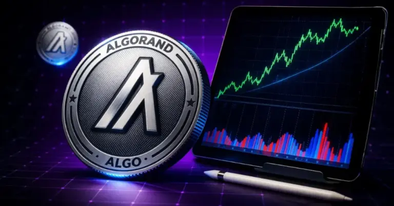 ALGO Price Eyes Key Support as Real-World Asset Adoption Expands Across Algorand