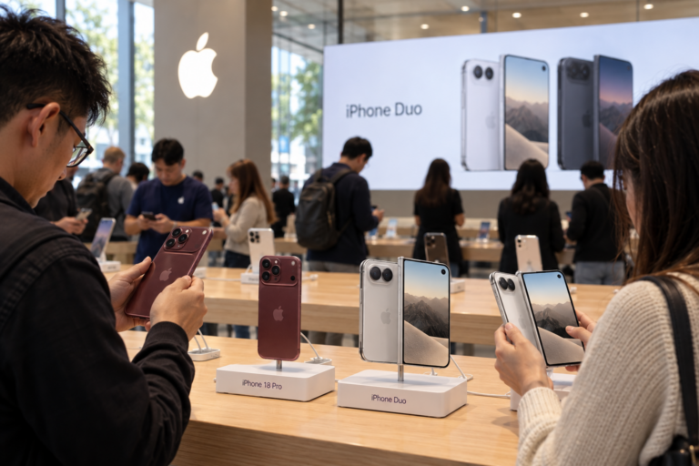 Apple stock rises as analysts expects iPhone Duo to fuel growth