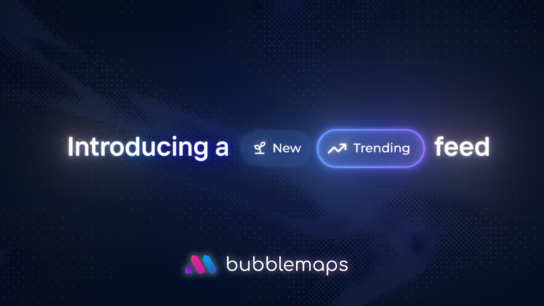 Bubblemaps revamps platform with memecoin research and insider filters